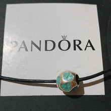 Load image into Gallery viewer, Pandora Retired Sterling Silver Love You Bead w/ Light Blue Enamel - 790543EN18
