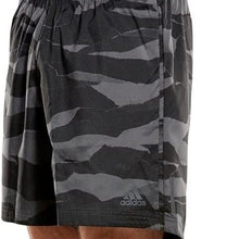Load image into Gallery viewer, adidas Men&#39;s Standard Run It Camo Shorts, Grey/Grey, Size Large 7&quot;
