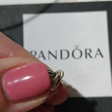 Load image into Gallery viewer, Pandora Sterling Silver Openwork Elegant Flower Pendant 390345
