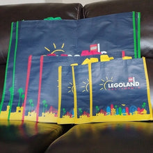 Load image into Gallery viewer, Legoland California Gift Bags, Set of 7:  3x Small, 2x Medium, &amp; 2x Large
