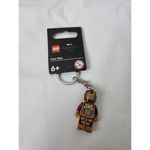 Load image into Gallery viewer, LEGO Marvel Super Heroes Iron Man Minifigure Keyring 854240
