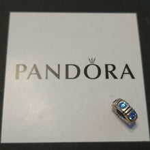 Load image into Gallery viewer, Pandora Blue Trinity Spacer, 799368czb Sterling Silver ALE 925
