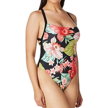 Load image into Gallery viewer, Body Glove Floral Electra IPC with Strappy Detail One-piece Swimsuit, XS
