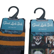Load image into Gallery viewer, 2 Pair Adult Size 8-13 Socks Alien Animal Mugshots, size 8-13

