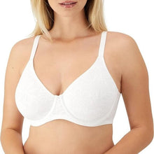 Load image into Gallery viewer, Bali Breathe Lace Underwire Bra, 2-Ply Modal Bra, Convertible, White Lace, 42D
