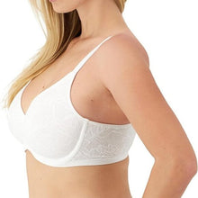Load image into Gallery viewer, Bali Breathe Lace Underwire Bra, 2-Ply Modal Bra, Convertible, White Lace, 42D
