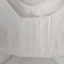 Load image into Gallery viewer, Bali Breathe Lace Underwire Bra, 2-Ply Modal Bra, Convertible, White Lace, 42D
