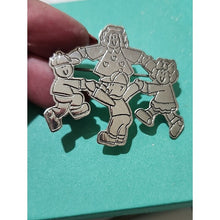 Load image into Gallery viewer, Sterling Silver EFS Save The Children Playtime Pin Brooch
