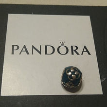 Load image into Gallery viewer, Pandora Blue Zen Enamel Charm 790491EN Sterling Silver ALE 925
