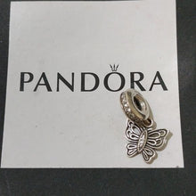 Load image into Gallery viewer, Pandora Love Takes Flight Butterfly Animal Dangle Bead w/CZ - 791255cz
