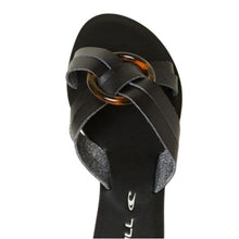 Load image into Gallery viewer, O'Neill Black Vilano Flip Flop Sandals, Size 6
