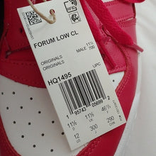 Load image into Gallery viewer, Adidas Men&#39;s Forum Low CL Scarlet Red White Shoes HQ1495 Size 12
