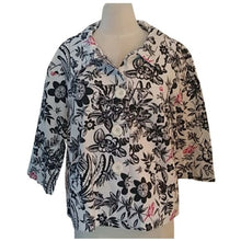 Load image into Gallery viewer, Notations Woman Career Jacket Floral Print, 1X
