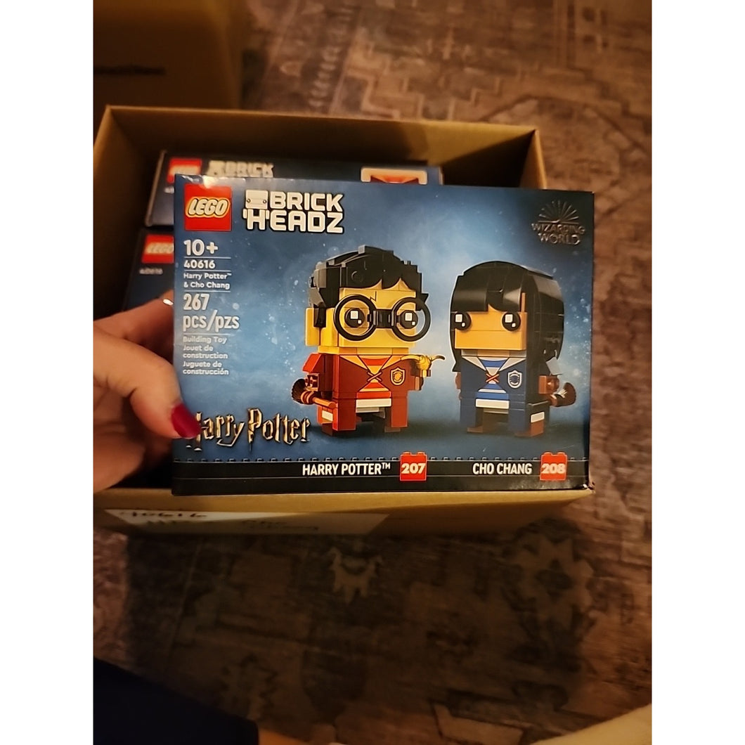 Lego 40616 Brickheadz Harry Potter and Cho Chang - New Sealed Retired