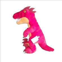 Load image into Gallery viewer, Build a Bear Red Raptor Dinosaur Plush Toy

