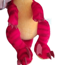 Load image into Gallery viewer, Build a Bear Red Raptor Dinosaur Plush Toy
