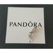 Load image into Gallery viewer, Pandora Baby Pacifier Dangle Charm with Clear Zirconia - 791890CZ
