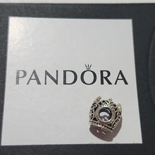 Load image into Gallery viewer, Pandora Retired Sterling Silver Disney Princess Crown Charm - 791580CZ
