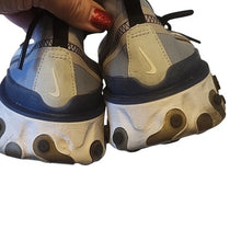 Load image into Gallery viewer, Nike React  Element 55 Fog+ Indigo Sneakers, Mens Size 12

