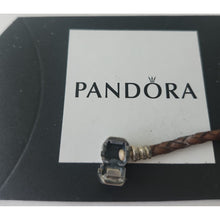 Load image into Gallery viewer, Pandora Double Brown Leather Bracelet with Pandora Clasp - 590705CBN-D 13.78"
