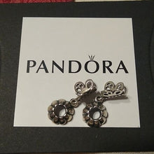 Load image into Gallery viewer, Pandora Butterfly Dangles "Friends Forever" 2 part Charm  790531
