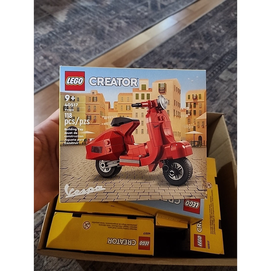 Lego Vespa European Scooter Building Set 40517
