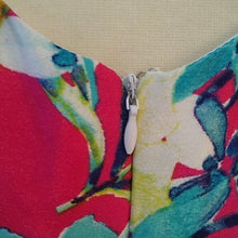 Load image into Gallery viewer, R&amp;K Originals Floral V neck Party Dress, Multicolor, size 8
