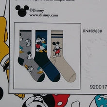 Load image into Gallery viewer, Boxed Disney Mickey + Friends Size 6-12 socks, 6 pairs
