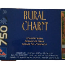 Load image into Gallery viewer, Rural Charm 750pc Jigsaw Puzzle - Country Barn - New in Sealed Box
