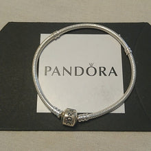 Load image into Gallery viewer, Pandora Snake Chain Bracelet with Barrel Clasp 925 ALE, 9.0"
