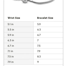 Load image into Gallery viewer, Pandora Snake Chain Bracelet with Barrel Clasp 925 ALE, 9.0"
