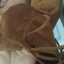 Load image into Gallery viewer, a new day Sidney Microsuede Cognac Over the Knee Boots, Size 8.5
