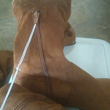 Load image into Gallery viewer, a new day Sidney Microsuede Cognac Over the Knee Boots, Size 8.5
