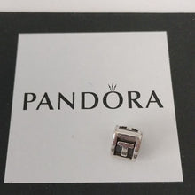 Load image into Gallery viewer, Pandora Retired Sterling Silver Alphabet Bead - Letter T - 790323T
