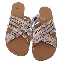 Load image into Gallery viewer, a new day Laila faux snakeskin Sandals, Size 11
