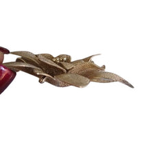 Load image into Gallery viewer, Vintage 950 Silver Poinsettia Flower Brooch Layered Intricate
