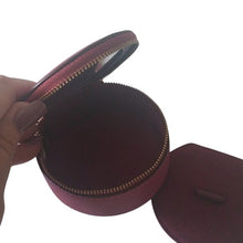 Load image into Gallery viewer, Coach Dusty 88106 Pink Round Jewelry Case
