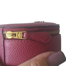 Load image into Gallery viewer, Coach Dusty 88106 Pink Round Jewelry Case
