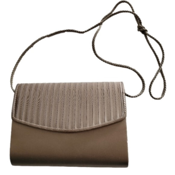 Another Y & S Original Crossbody Bag with Magnetic Snap Closure, Soft Gold