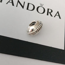 Load image into Gallery viewer, Pandora Retired Sterling Silver Football Sports Bead - 790384
