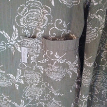 Load image into Gallery viewer, Columbia Textured Floral Shirt Sleeve Shirt, Sage Green, size 4XB 4XL
