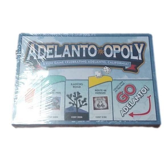 Adelanto-Opoly Game celebrating Adelanto Southern California