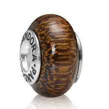Load image into Gallery viewer, Pandora Sterling Silver Acapu Wood Charm 790701
