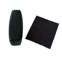 Load image into Gallery viewer, Versace Sunglasses Glasses Black Case with Cleaning Cloth
