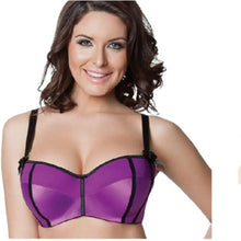Load image into Gallery viewer, Parfait Charlotte Half Cup Underwire, Purple, size 30FF
