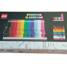 Load image into Gallery viewer, Lego 40516 Everyone is Awesome Rainbow Pride Inclusive Building Set
