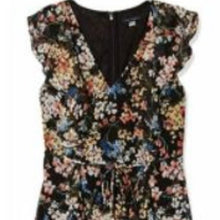 Load image into Gallery viewer, Tommy Hilfiger Hummingbird Garden Dress, Black, size 8
