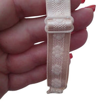 Load image into Gallery viewer, Peach Khaki Lace Push-up Bra, size XS 32B
