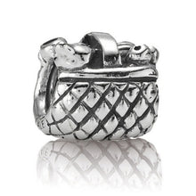 Load image into Gallery viewer, Pandora Retired Sterling Silver Picnic Basket Bead - 790418
