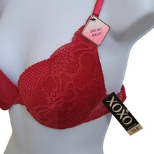 Load image into Gallery viewer, XOXO Red Rock Padded Push Up Bra, 34B
